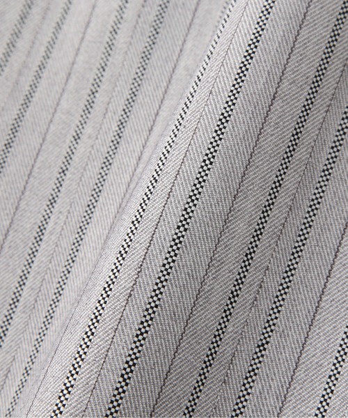 N.(N. Natural Beauty Basic)(エヌエヌナチュラルビューティーベーシック)の「◆フリルネックストライプブラウス(シャツ/ブラウス・レディース・イエロー系その他/グレー系その他/ホワイト系その他・MEDIUM)」の16枚目の写真