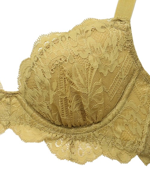 Chut！ INTIMATES（シュットインティメイツ）の「【ボリューミーなデコルテメイク】ボリュームアップブラ (C396)（ブラジャー・レディース・イエロー/ダークブラウン/オレンジ系その他・B65/B70/B75/C65/C70/C75/D65/D70/D75/E65/E70/E75/F65/F70/F75/G65/G70/G75/H70/H75）」の13枚目の写真