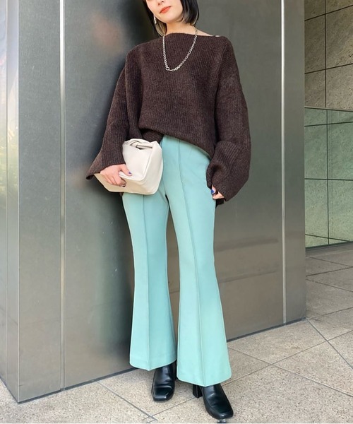 FREE'S MART（フリーズマート）の「◆オーバーヒールブーツ（ブーツ・レディース・ブラック/ホワイト・LARGE/MEDIUM）」の14枚目の写真