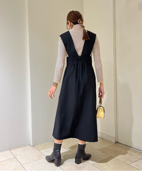 FREE'S MART（フリーズマート）の「◆オーバーヒールブーツ（ブーツ・レディース・ブラック/ホワイト・LARGE/MEDIUM）」の17枚目の写真