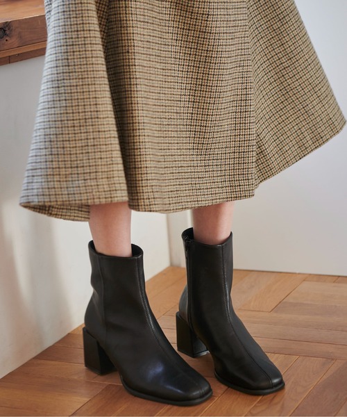 FREE'S MART（フリーズマート）の「◆オーバーヒールブーツ（ブーツ・レディース・ブラック/ホワイト・LARGE/MEDIUM）」の19枚目の写真