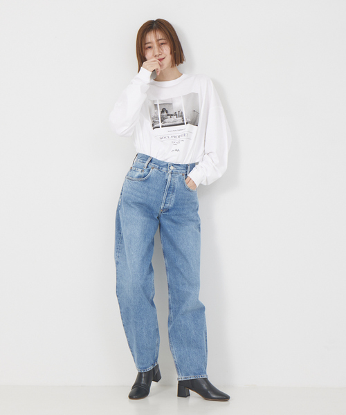 Rouge vif(ルージュヴィフ)の「【GOOD ROCK SPEED/グッドロックスピード】別注フォトロンT(Tシャツ/カットソー・レディース・ホワイト・フリー)」の2枚目の写真