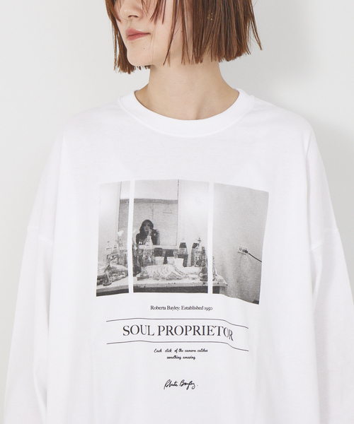 Rouge vif(ルージュヴィフ)の「【GOOD ROCK SPEED/グッドロックスピード】別注フォトロンT(Tシャツ/カットソー・レディース・ホワイト・フリー)」の8枚目の写真