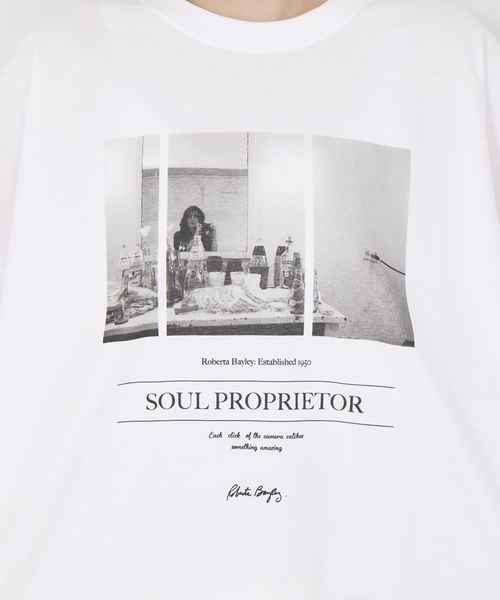 Rouge vif(ルージュヴィフ)の「【GOOD ROCK SPEED/グッドロックスピード】別注フォトロンT(Tシャツ/カットソー・レディース・ホワイト・フリー)」の9枚目の写真