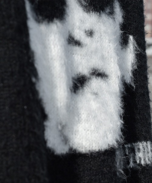 Perushu（ペルーシュ）の「モヘアライクアソートアートニット（ニット/セーター・メンズ・ブルー/ブラック/ダークブラウン/ライトグリーン/パープル系その他・LARGE/MEDIUM）」の13枚目の写真