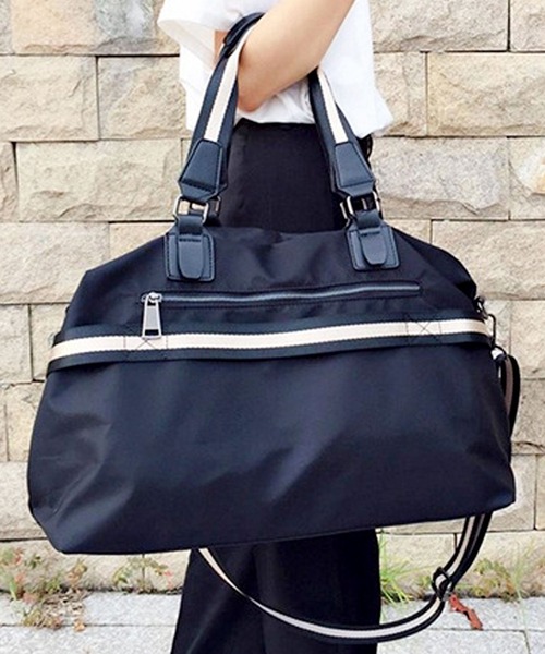 メンズレディス兼用大容量キャリーオンメッシュトラベルボストンバック