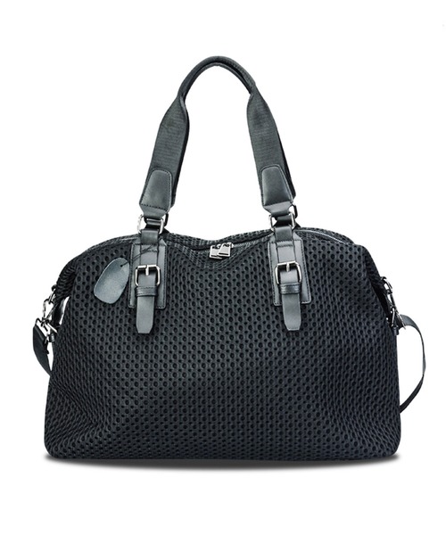 メンズレディス兼用大容量キャリーオンメッシュトラベルボストンバック