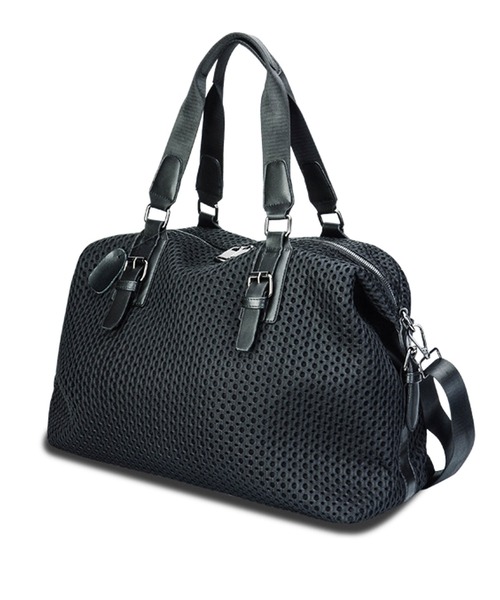 メンズレディス兼用大容量キャリーオンメッシュトラベルボストンバック