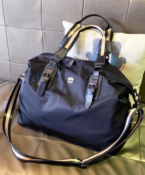 florist(フローリスト)の「メンズレディス兼用大容量キャリーオンメッシュトラベルボストンバック(ボストンバッグ・レディース・ブラック系1/ブラック系2・FREE)」の5枚目の写真