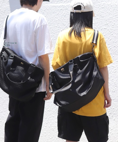 florist(フローリスト)の「メンズレディス兼用大容量キャリーオンメッシュトラベルボストンバック(ボストンバッグ・レディース・ブラック系1/ブラック系2・FREE)」の22枚目の写真