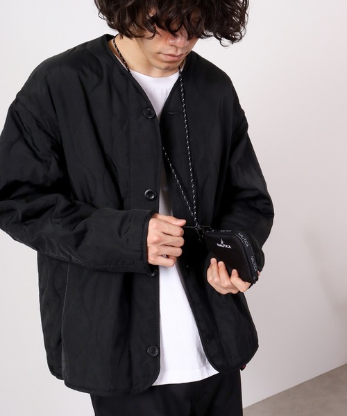 NAUTICA(ノーティカ)の「NAUTICA コーデュラナイロンL型ファスナーコンパクト財布(財布・メンズ・ブラック/ネイビー/カーキ・FREE)」の4枚目の写真