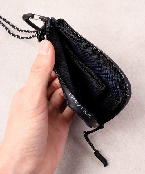 NAUTICA(ノーティカ)の「NAUTICA コーデュラナイロンL型ファスナーコンパクト財布(財布・メンズ・ブラック/ネイビー/カーキ・FREE)」の14枚目の写真