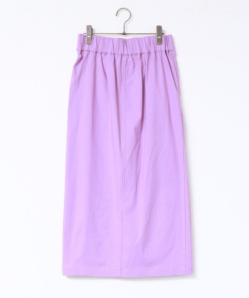 hunch（ハンチ）の「【ストレッチ】バリラクタイトロングスカート（スカート・レディース・コーラル/ラベンダー/ブラック/グレイッシュベージュ・FREE）」の11枚目の写真