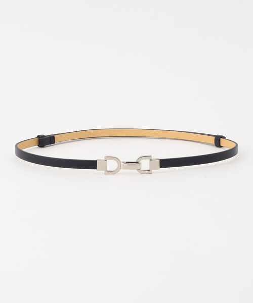 COMME CA ISM（コムサイズム）の「フックスライドベルト（ベルト・レディース・ライトグレー/ネイビー/シルバー/ブラック・FREE）」の3枚目の写真