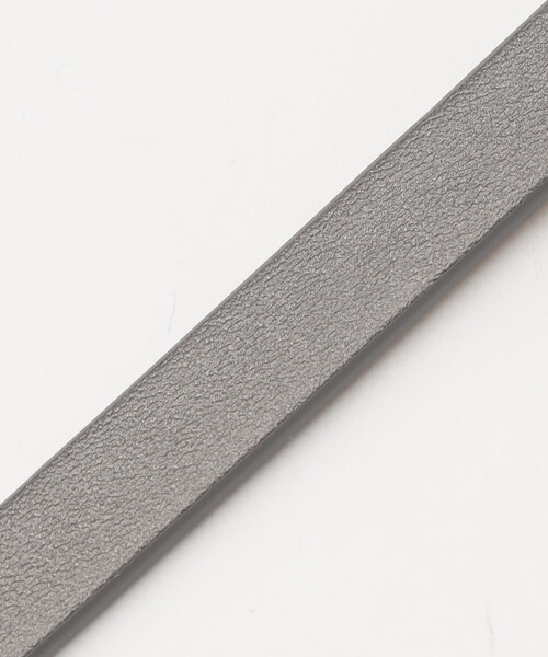 COMME CA ISM（コムサイズム）の「フックスライドベルト（ベルト・レディース・ライトグレー/ネイビー/シルバー/ブラック・FREE）」の15枚目の写真