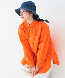 BEAMS BOY | BEAMS BOY / コットン タイプライター ビッグ ボタンダウンシャツ(シャツ/ブラウス)