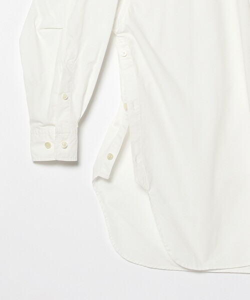 BEAMS BOY（ビームスボーイ）の「BEAMS BOY / コットン タイプライター ビッグ ボタンダウンシャツ（シャツ/ブラウス・レディース・オフホワイト/ブラック/オレンジ・ONE SIZE）」の17枚目の写真