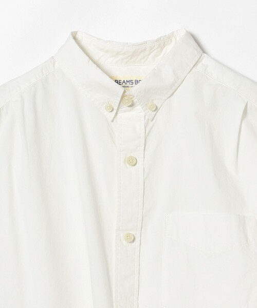 BEAMS BOY（ビームスボーイ）の「BEAMS BOY / コットン タイプライター ビッグ ボタンダウンシャツ（シャツ/ブラウス・レディース・オフホワイト/ブラック/オレンジ・ONE SIZE）」の18枚目の写真