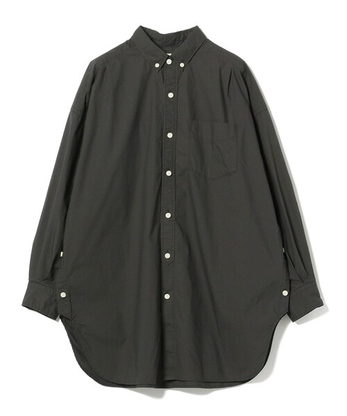 BEAMS BOY（ビームスボーイ）の「BEAMS BOY / コットン タイプライター ビッグ ボタンダウンシャツ（シャツ/ブラウス・レディース・オフホワイト/ブラック/オレンジ・ONE SIZE）」の20枚目の写真