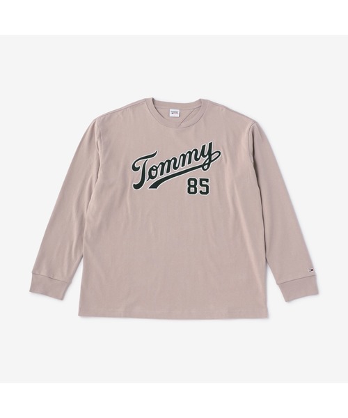 tommy jeans(トミー ジーンズ)の「カレッジロングスリーブスケーターTシャツ(Tシャツ/カットソー・メンズ・ベージュ/ホワイト/ブラック・LARGE/MEDIUM/SMALL/X-LARGE)」の16枚目の写真