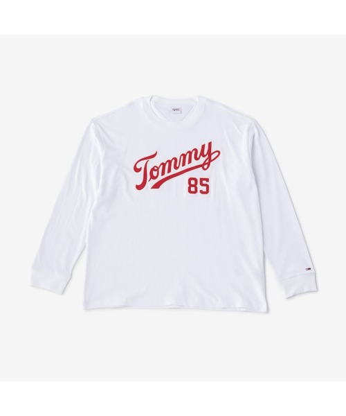 tommy jeans(トミー ジーンズ)の「カレッジロングスリーブスケーターTシャツ(Tシャツ/カットソー・メンズ・ベージュ/ホワイト/ブラック・LARGE/MEDIUM/SMALL/X-LARGE)」の17枚目の写真