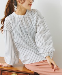 Chez toi | 2WAYスリーブボトルネックブラウス(シャツ/ブラウス)