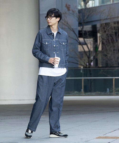 BEAMS HEART(ビームスハート)の「BEAMS HEART / エコリッチ デニム ジャケット(デニムジャケット・メンズ・ブルー・SMALL/MEDIUM/LARGE)」の6枚目の写真