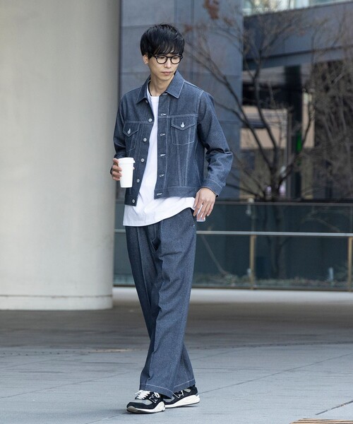 BEAMS HEART(ビームスハート)の「BEAMS HEART / エコリッチ デニム ジャケット(デニムジャケット・メンズ・ブルー・SMALL/MEDIUM/LARGE)」の2枚目の写真