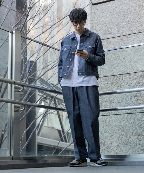 BEAMS HEART(ビームスハート)の「BEAMS HEART / エコリッチ デニム ジャケット(デニムジャケット・メンズ・ブルー・SMALL/MEDIUM/LARGE)」の8枚目の写真