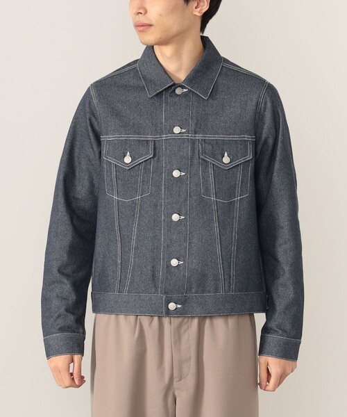 BEAMS HEART(ビームスハート)の「BEAMS HEART / エコリッチ デニム ジャケット(デニムジャケット・メンズ・ブルー・SMALL/MEDIUM/LARGE)」の18枚目の写真