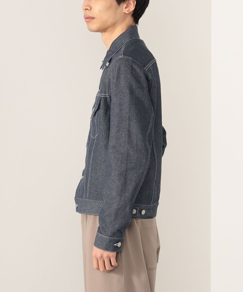 BEAMS HEART(ビームスハート)の「BEAMS HEART / エコリッチ デニム ジャケット(デニムジャケット・メンズ・ブルー・SMALL/MEDIUM/LARGE)」の17枚目の写真