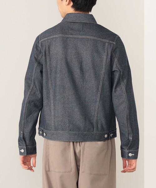BEAMS HEART(ビームスハート)の「BEAMS HEART / エコリッチ デニム ジャケット(デニムジャケット・メンズ・ブルー・SMALL/MEDIUM/LARGE)」の19枚目の写真
