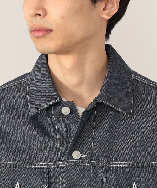 BEAMS HEART(ビームスハート)の「BEAMS HEART / エコリッチ デニム ジャケット(デニムジャケット・メンズ・ブルー・SMALL/MEDIUM/LARGE)」の20枚目の写真