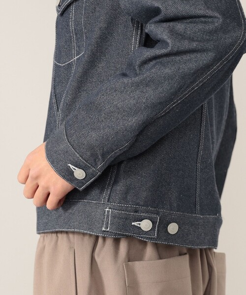 BEAMS HEART(ビームスハート)の「BEAMS HEART / エコリッチ デニム ジャケット(デニムジャケット・メンズ・ブルー・SMALL/MEDIUM/LARGE)」の21枚目の写真