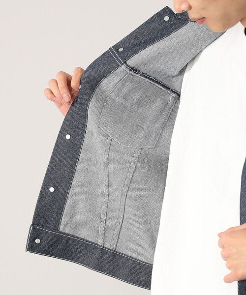 BEAMS HEART(ビームスハート)の「BEAMS HEART / エコリッチ デニム ジャケット(デニムジャケット・メンズ・ブルー・SMALL/MEDIUM/LARGE)」の22枚目の写真