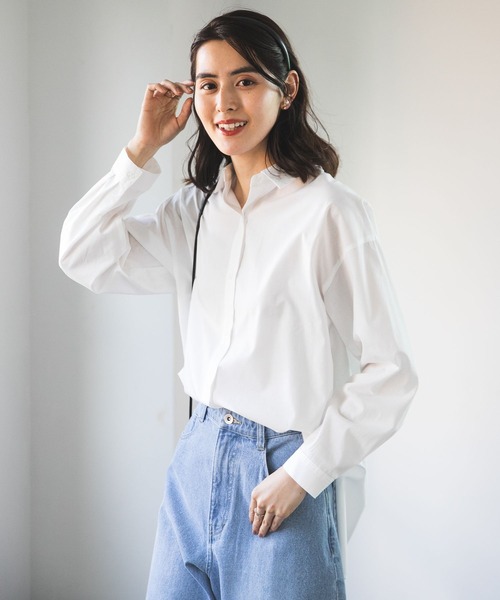 LEPSIM（レプシィム）の「2ピースセットショートトップス　173765（Tシャツ/カットソー・レディース・グリーン/ブラック/オフホワイト・FREE）」の11枚目の写真