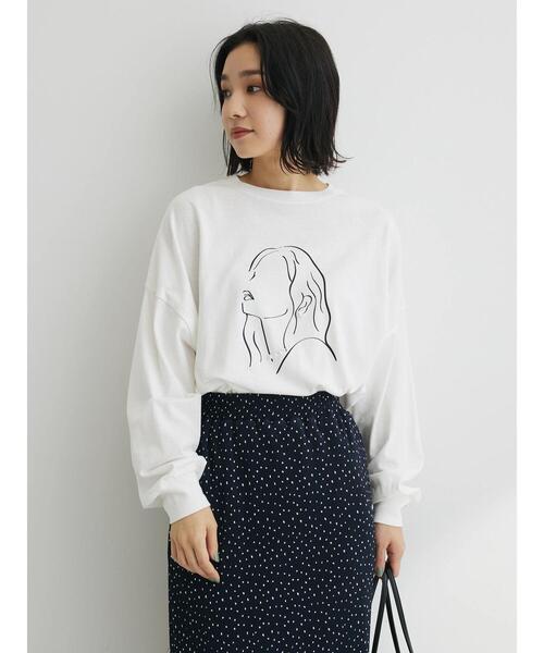 Green　Parks（グリーンパークス）の「パール付きロゴロンTEE（Tシャツ/カットソー・レディース・A/B・FREE）」の10枚目の写真