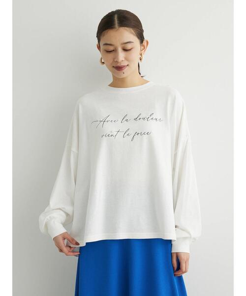 Green　Parks（グリーンパークス）の「パール付きロゴロンTEE（Tシャツ/カットソー・レディース・A/B・FREE）」の11枚目の写真