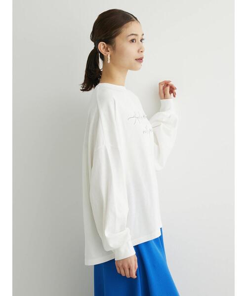 Green　Parks（グリーンパークス）の「パール付きロゴロンTEE（Tシャツ/カットソー・レディース・A/B・FREE）」の13枚目の写真