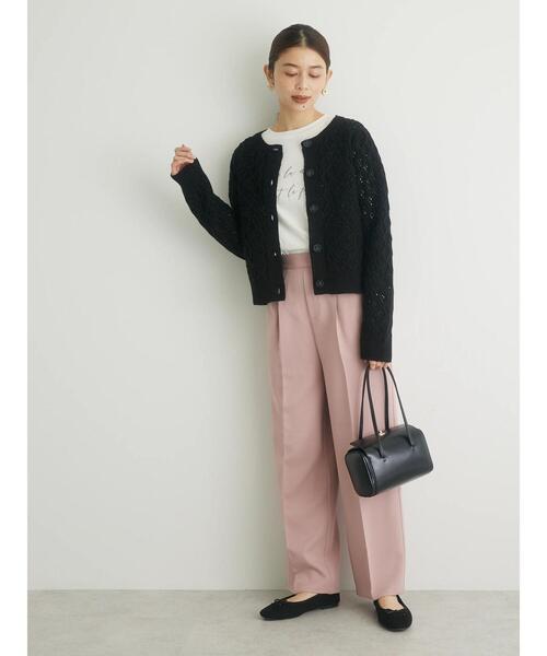 Green　Parks（グリーンパークス）の「パール付きロゴロンTEE（Tシャツ/カットソー・レディース・A/B・FREE）」の17枚目の写真