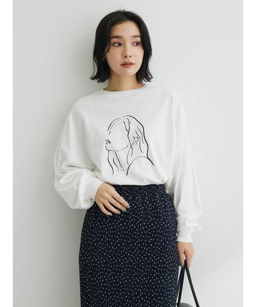 Green　Parks（グリーンパークス）の「パール付きロゴロンTEE（Tシャツ/カットソー・レディース・A/B・FREE）」の21枚目の写真