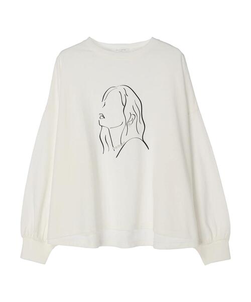 Green　Parks（グリーンパークス）の「パール付きロゴロンTEE（Tシャツ/カットソー・レディース・A/B・FREE）」の4枚目の写真