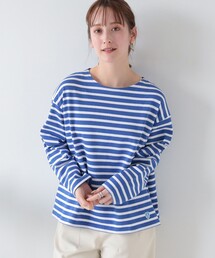 Ray BEAMS | ORCIVAL / ワイド ボートネック ロングスリーブ カットソー(Tシャツ/カットソー)