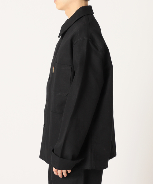 Le LABOUREUR（ラブルール）の「【LE LABOUREUR / ル・ラブルール】 VESTON LIN（カバーオール・メンズ・ブラック/ベージュ/アイボリー・4/3）」の20枚目の写真