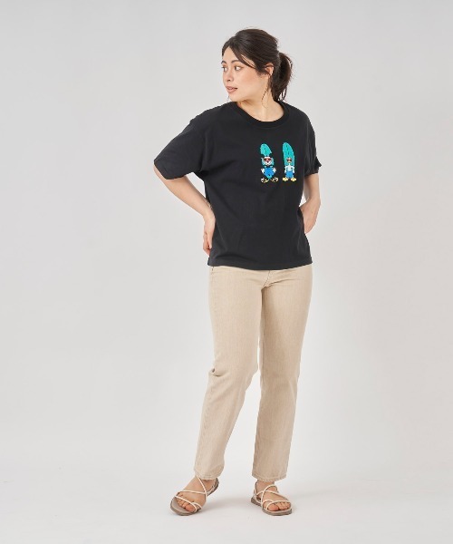 ハイサイ/ミッキーマウス」大人用Tシャツ — HABUBOXオンラインストア