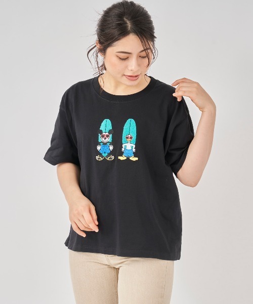 【香港ディズニー限定】ソーサラーミッキー半袖Tシャツ男女兼用 セール】【Disney】別注 Mickey&Friends ミッキー＆フレンズ