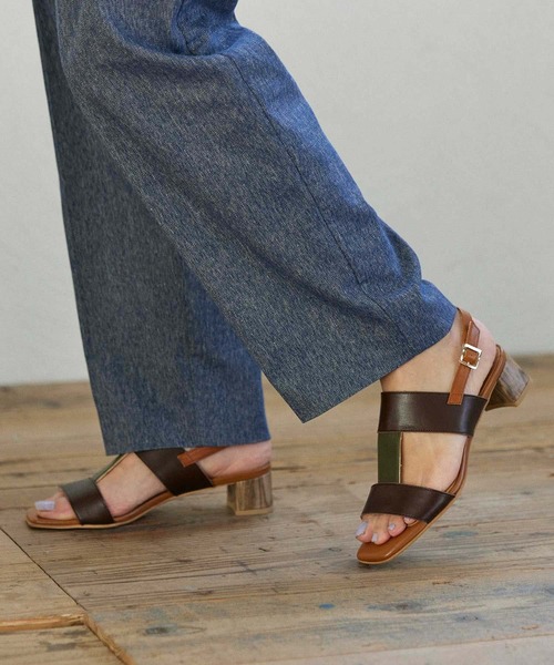 セール】スクエアトゥバックベルトサンダル（サンダル）｜ing（イング