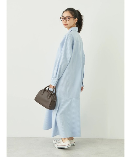 earth music&ecology(アースミュージックアンドエコロジー)の「マーメイドシャツワンピース(シャツワンピース・レディース・ピンク系その他/オフホワイト/ブルー系その他7・FREE)」の12枚目の写真