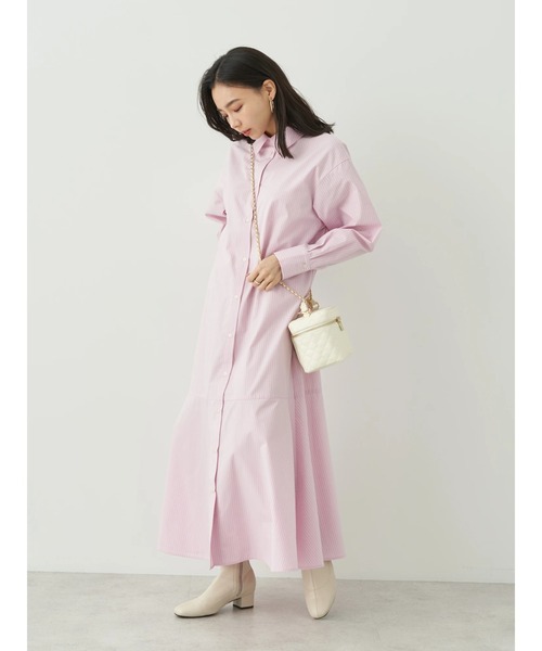 earth music&ecology(アースミュージックアンドエコロジー)の「マーメイドシャツワンピース(シャツワンピース・レディース・ピンク系その他/オフホワイト/ブルー系その他7・FREE)」の18枚目の写真