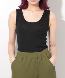 【Hanes】Organic Cotton Rib Tank-Top HW2-T201